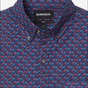 Bonobos hummingbird slim fit long sleeve shirt